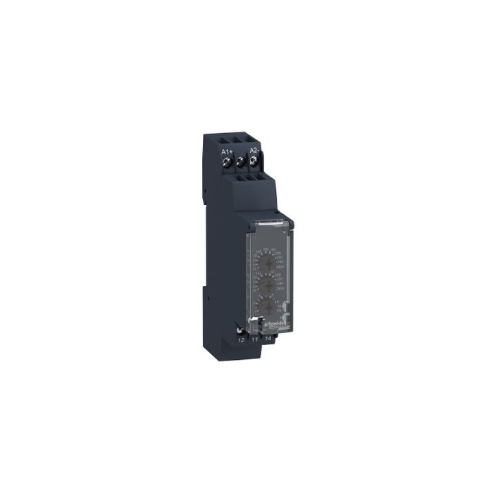 pf153411_web.jpg RM17UBE16 | OV AND UV 20..80V ACDC 24-48VAC/DC 1C/O - Schneider Electric - Image 1