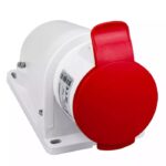 PKF32W435 | WALL SOCKET PK PRATIKA SCREW 32A IP44 38 - Schneider Electric