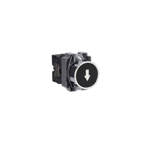 XB2BA3351C | Push button black 1 NO mark - Schneider Electric