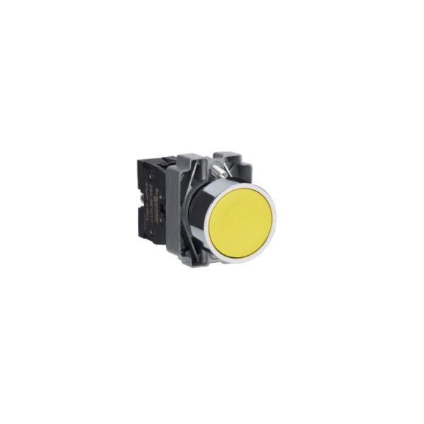 XB2BA51C | Push button yellow 1 NO - Schneider Electric