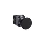 XB2BC21C | Push button mushroom metal black 1 NO - Schneider Electric