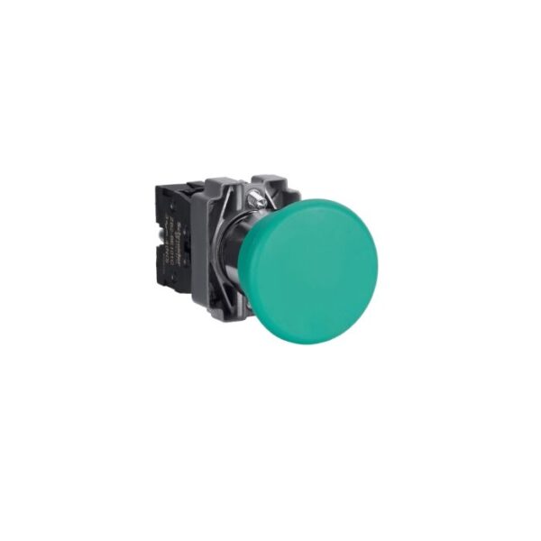 XB2BC31C | Push button mushroom green 1 NO - Schneider Electric