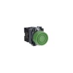 XB2BP31C | Push button booted green 1 NO - Schneider Electric