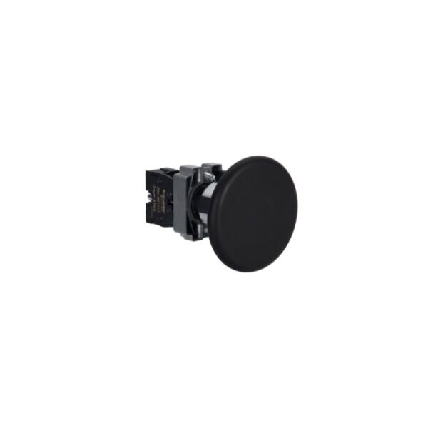 XB2BR21C | Push button mushroom black 1 NO - Schneider Electric