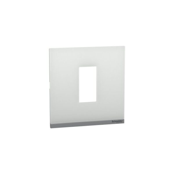UNPSP1M_GW | 1 Module Glass Surround Only,Ag - Schneider Electric