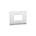 UNPSP3M_GW | 3 Module Glass Surround Only,Ag - Schneider Electric