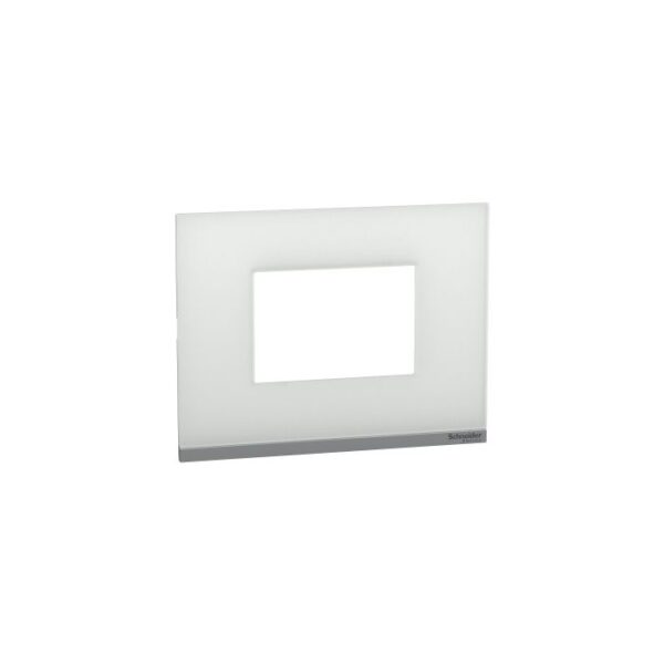 UNPSP3M_GW | 3 Module Glass Surround Only,Ag - Schneider Electric