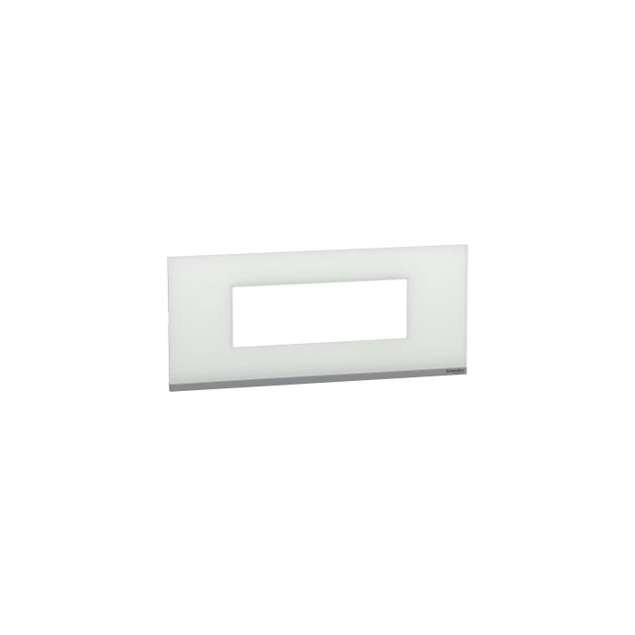 row-27.jpg UNPSP6M_GW | 6 Module Glass Surround Only,Ag - Schneider Electric - Image 1
