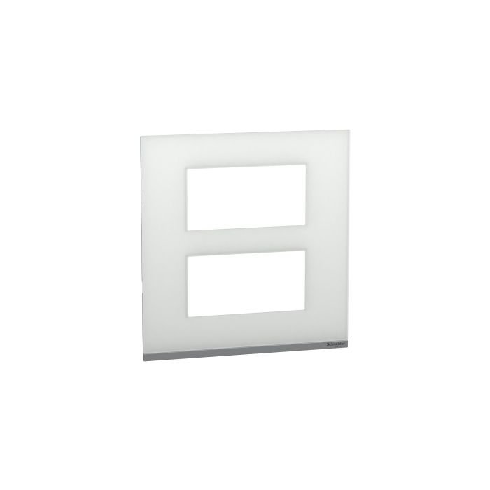 row-29.jpg UNPSP8MSQ_GW | 8 Module Glass Surround Only, Square,Ag - Schneider Electric - Image 1