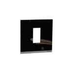 UNPSP1M_GB | 1 Module Glass Surround Only_pearl black - Schneider Electric