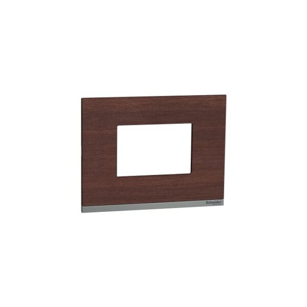 UNPSP3M_WD | 3 Module Wood Surround Only,Oak - Schneider Electric