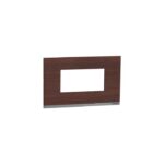 UNPSP4M_WD | 4 Module Wood Surround Only,Oak - Schneider Electric