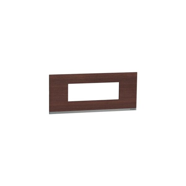 UNPSP6M_WD | 6 Module Wood Surround Only,Oak - Schneider Electric