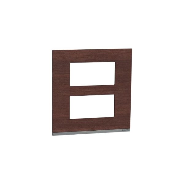 UNPSP8MSQ_WD | 8 Module Wood Surround Only, Square,Oak - Schneider Electric