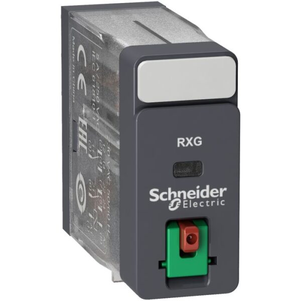 RXG21P7 | Zelio Relay,2Co 5A Relay +Ltb-Led 230Vac - Schneider Electric