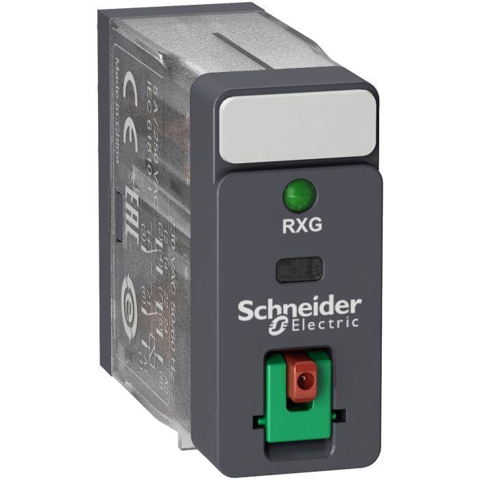 rxg22b7.jpg RXG22B7 | 2CO 5A Relay +LTB+LED 24VAC - Schneider Electric - Image 1