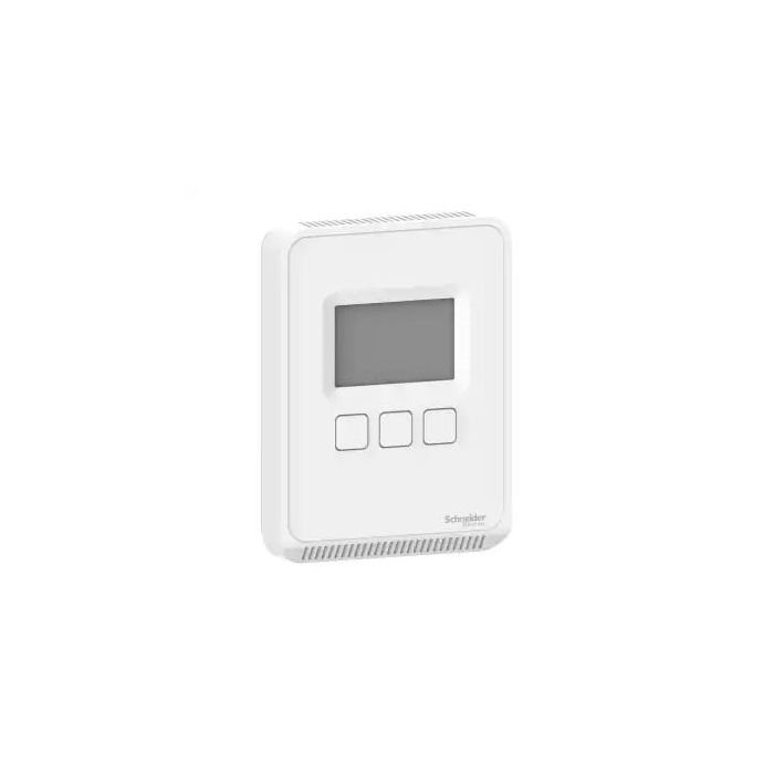 slaslxx.jpg SLASLXX | Sensor, Wall, Temp, 3 Button/Lcd, Analog - Schneider Electric - Image 1