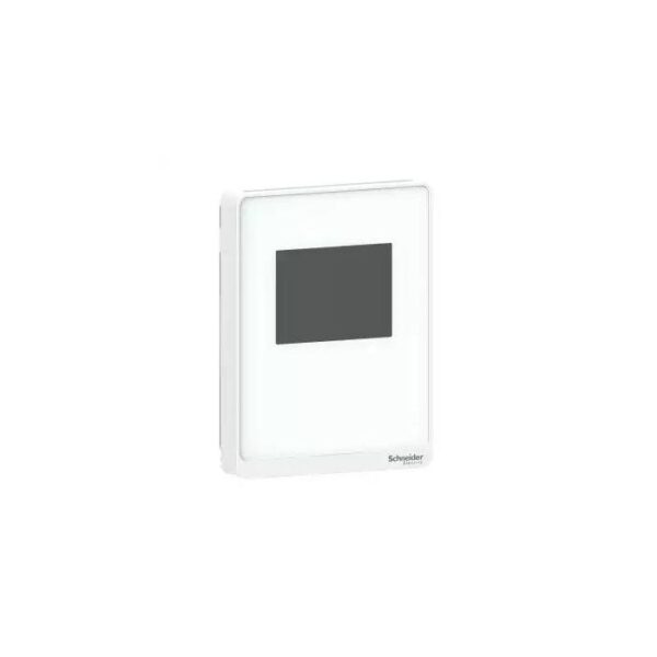 SLAWTCX Sensor, Wall, Co2, Temp, Touchscreen, Analog, Optimum White Schneider Electric slawtcx