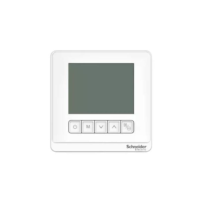 tc903-3a4dpsa.jpg TC903-3A4DPSA | Tstat,Fcu-P,Lcd,4P,240V,Xs,Wt - Schneider Electric - Image 1