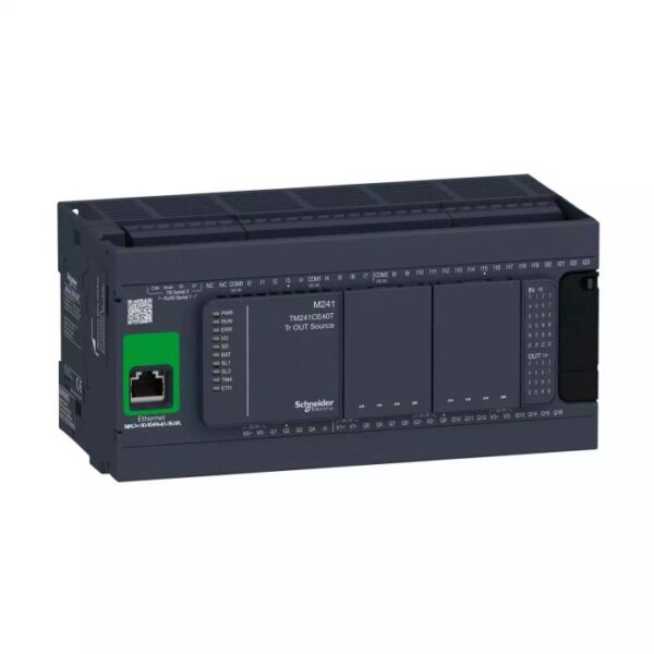 TM241CE40T CONTROLLER M241-40IO Tr.PNP Ethernet Schneider Electric tm241ce40t