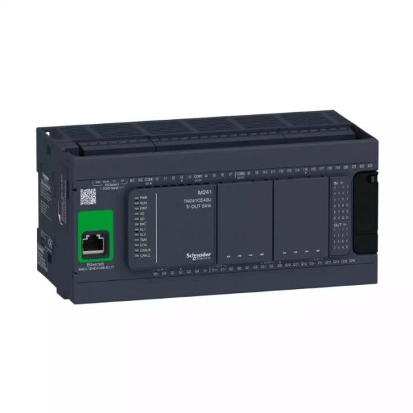 TM241CE40U CONTROLLER M241-40IO Tr.NPN Ethernet Schneider Electric tm241ce40u