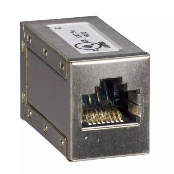 TRV00870 | 5 RJ45 CONNECTORS FEMALE/FEMALE - Schneider Electric