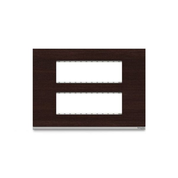 UNPCP12M_WD | Unica Pure-12M Wood Surround & Gridplate, Wd - Schneider Electric