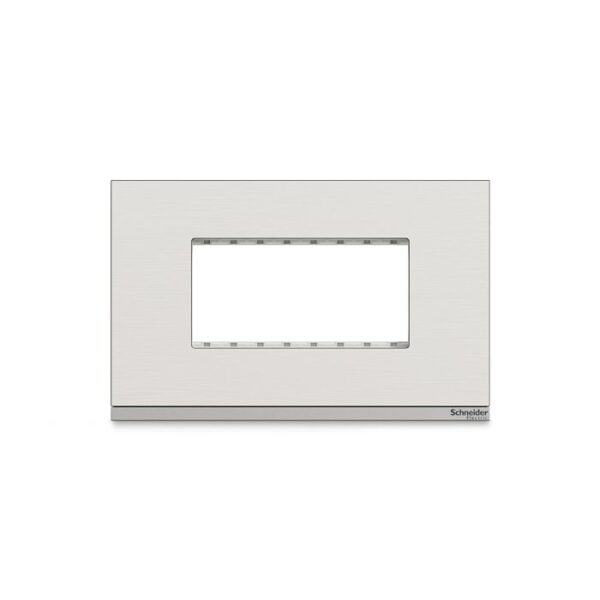 UNPCP4M_ML | Unica Pure-4M Metal Surround & Gridplate, Ml - Schneider Electric