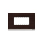 UNPCP4M_WD | Unica Pure-4M Wood Surround & Gridplate, Wd - Schneider Electric