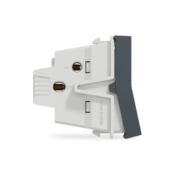 UNS161SW1M_GY | Unica Pure-16Ax 1 Way Switch, Grey - Schneider Electric