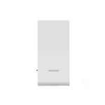 UNS61SWL1M_WE | Unica Pure-6Ax 1 Way Switch With Indicator, White - Schneider Electric