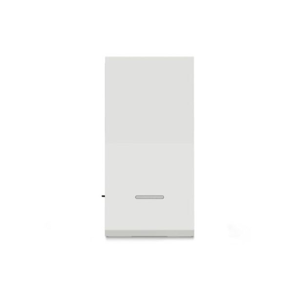 UNS61SWL1M_WE | Unica Pure-6Ax 1 Way Switch With Indicator, White - Schneider Electric