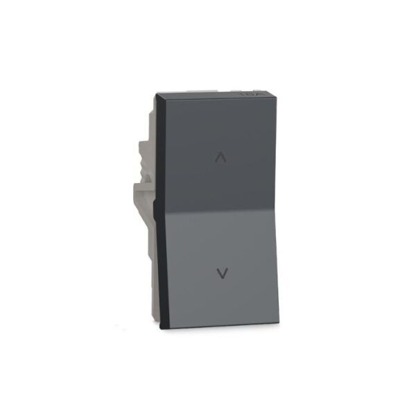 UNS162SW1M_GY | Unica Pure-16Ax 2 Way Switch, Grey - Schneider Electric