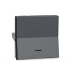 UNS32DP2M_GY | Unica Pure-32A Dp Switch With Indicator, Grey - Schneider Electric