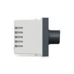 UNS4STFAN1M_GY | Unica Pure-4 Steps 360 Deg Fan Regulator, 1M, Grey - Schneider Electric