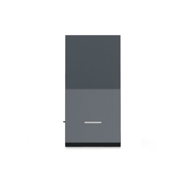 UNS61SWL1M_GY | Unica Pure-6Ax 1 Way Switch With Indicator, Grey - Schneider Electric
