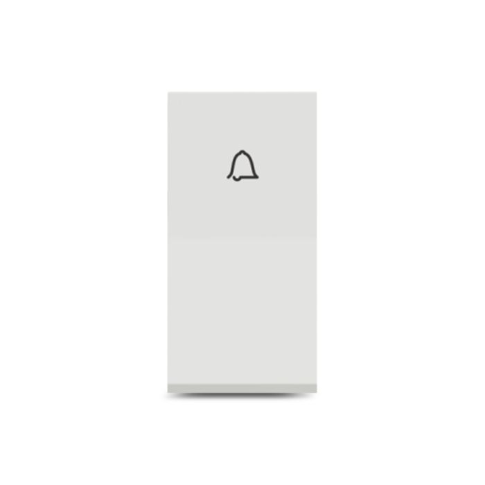 uns6bp1m_we_iop_face_wd19_.jpg.jpg UNS6BP1M_WE | Unica Pure-6A Bellpress, 1M, White - Schneider Electric - Image 1