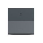 UNS6BP2M_GY | Unica Pure-6A Bellpress, 2M, Grey - Schneider Electric