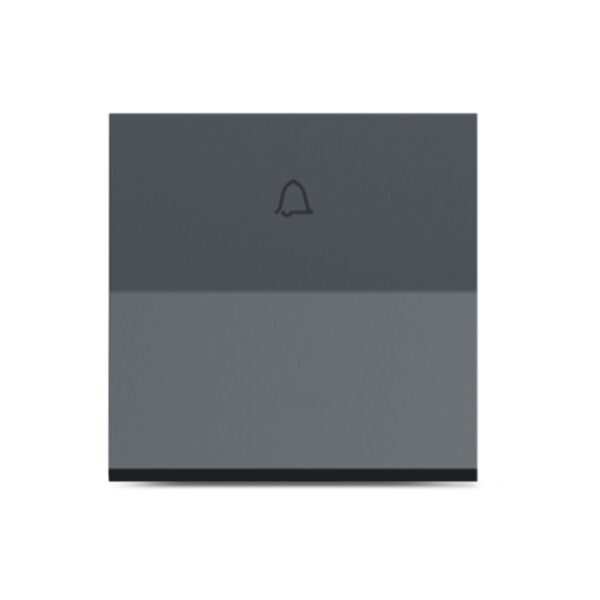 UNS6BP2M_GY | Unica Pure-6A Bellpress, 2M, Grey - Schneider Electric