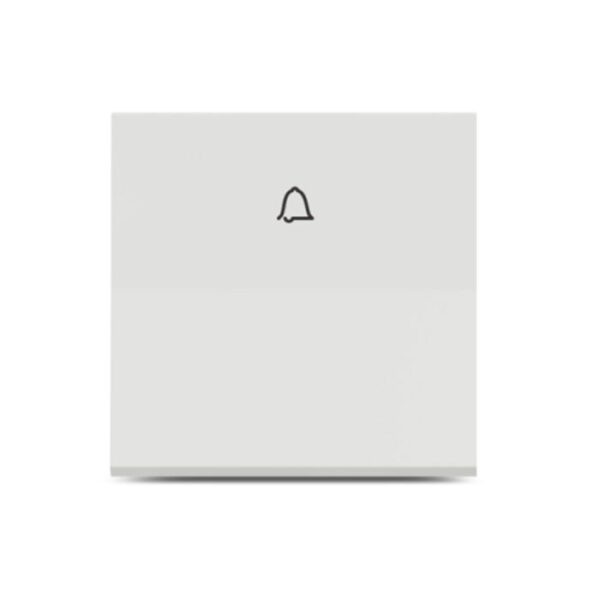 UNS6BP2M_WE | Unica Pure-6A Bellpress, 2M, White - Schneider Electric