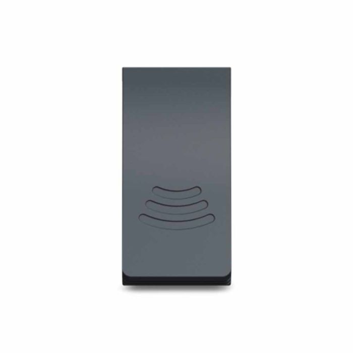 unsbuzzer1m_gy_iop_face_wd19_.jpg.jpg UNSBUZZER1M_GY | Unica Pure-Buzzer, Grey - Schneider Electric - Image 1