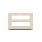 UNSCP12M_CL | Unica Pure-12M Plastic Surround & Gridplate, Cl - Schneider Electric