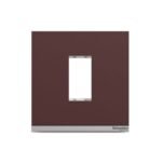 UNSCP1M_CD | Unica Pure-1M Plastic Surround & Gridplate, Cd - Schneider Electric