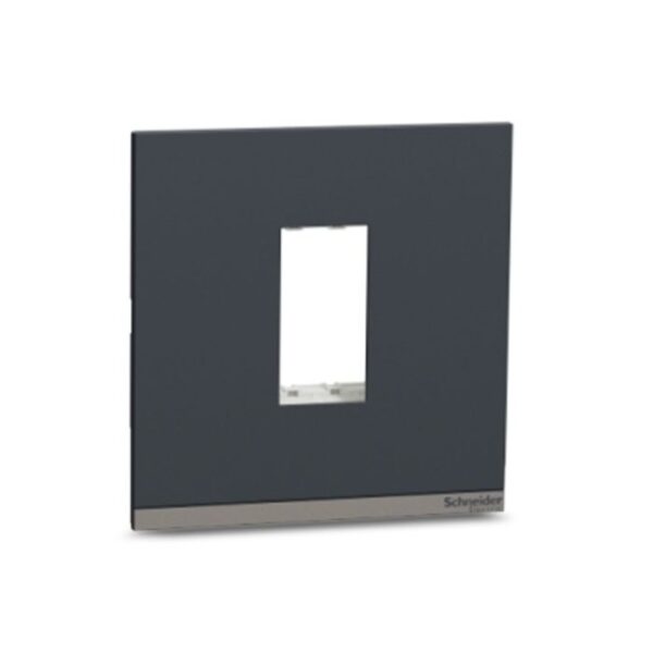 UNSCP1M_GY | Unica Pure-1M Plastic Surround & Gridplate, Gy - Schneider Electric