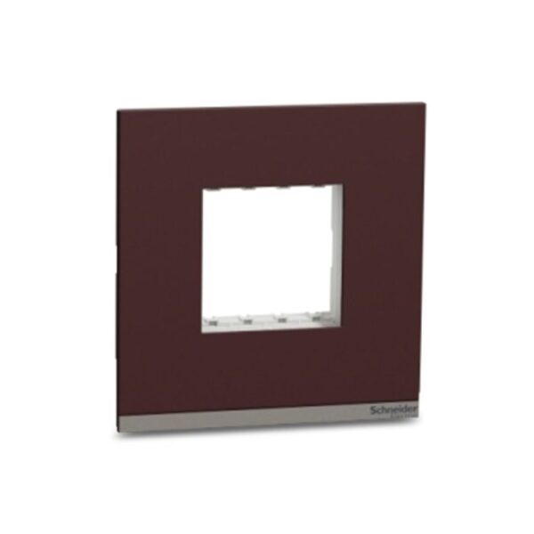 UNSCP2M_CD | Unica Pure-2M Plastic Surround & Gridplate, Cd - Schneider Electric