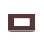 UNSCP4M_CD | Unica Pure-4M Plastic Surround & Gridplate, Cd - Schneider Electric
