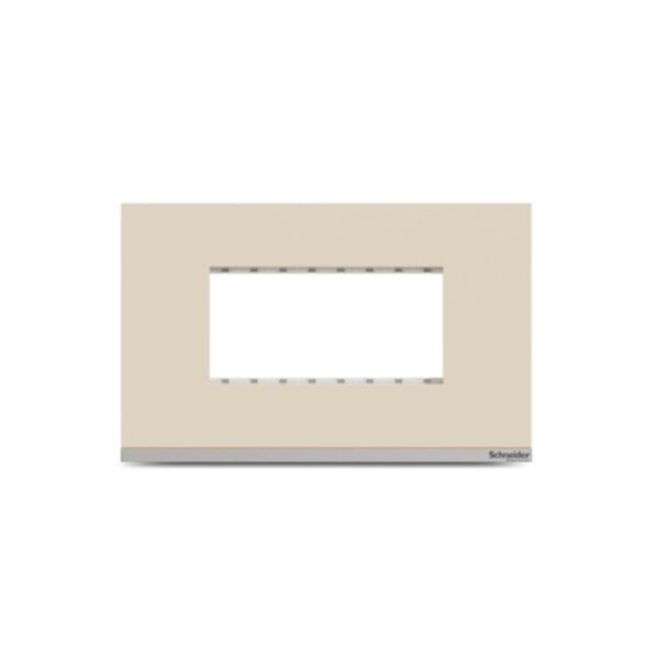 UNSCP4M_CL | Unica Pure-4M Plastic Surround & Gridplate, Cl - Schneider Electric