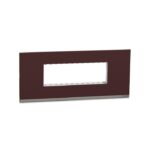 UNSCP6M_CD | Unica Pure-6M Plastic Surround & Gridplate, Cd - Schneider Electric