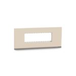 UNSCP6M_CL | Unica Pure-6M Plastic Surround & Gridplate, Cl - Schneider Electric