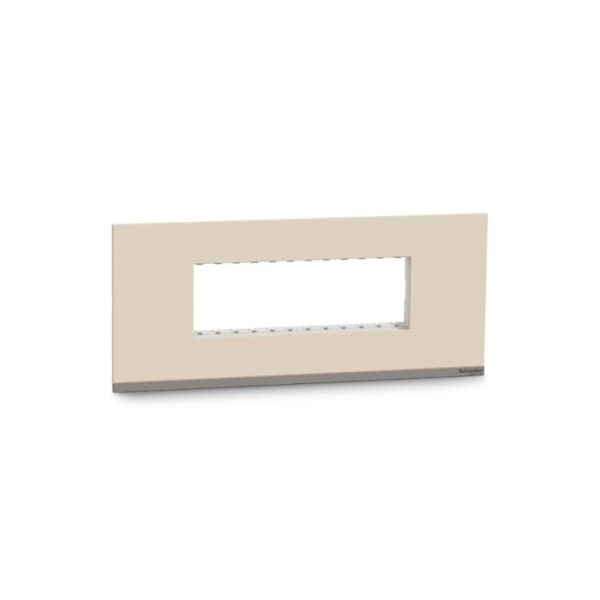UNSCP6M_CL | Unica Pure-6M Plastic Surround & Gridplate, Cl - Schneider Electric